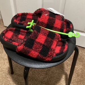 CROCS Classic Buff Check Slide - Size 7